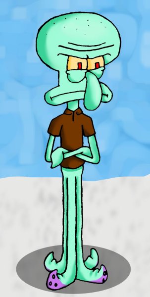 Персонажи мультфильма губка Боб Сквидвард