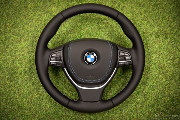 Руль БМВ х5 печать