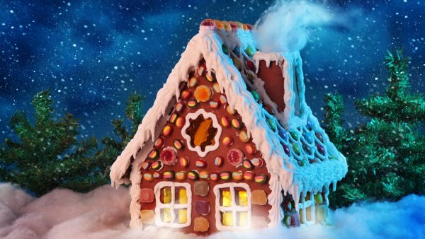 Новогодний домик