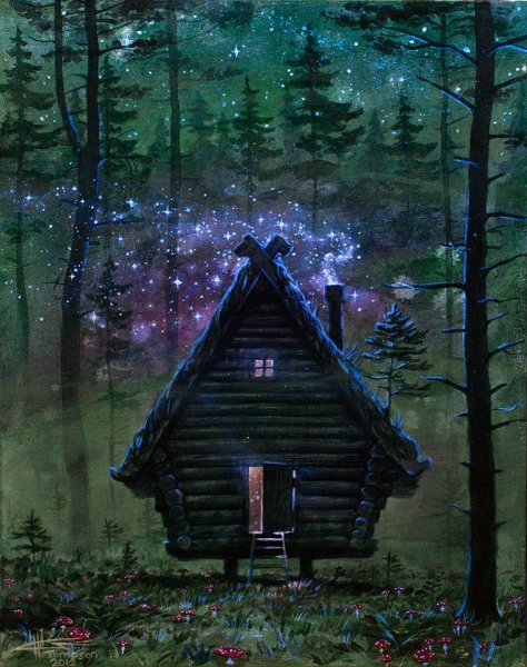 Избушка в лесу