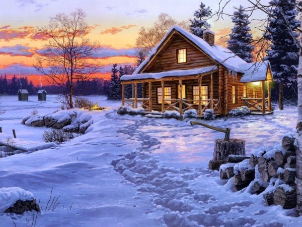 Зимний пейзаж