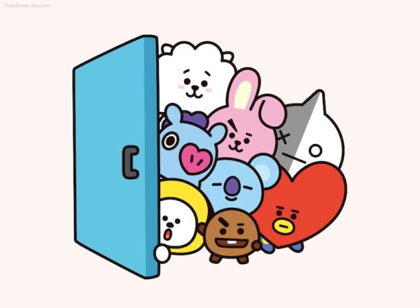 Персонаж Чонгука bt21
