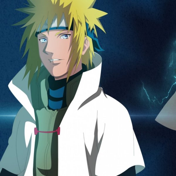 Минато Намикадзе и Наруто