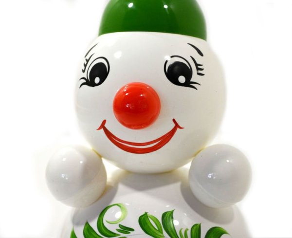 Неваляшка "Снеговик", 22 см