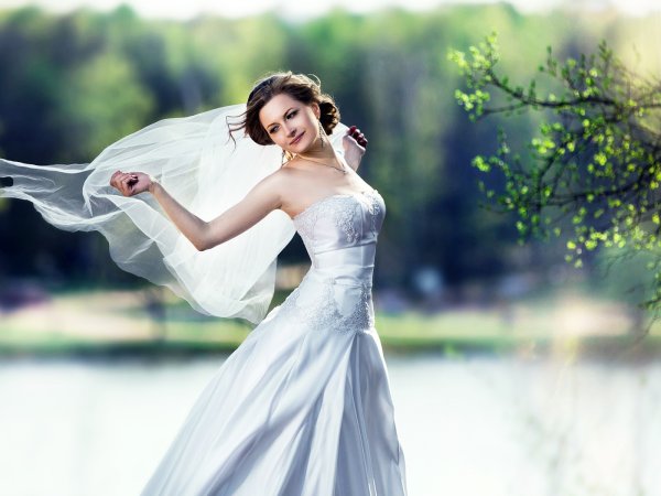 Красивые девушки невесты