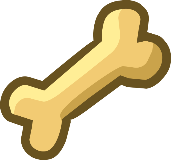 Собачка с косточкой