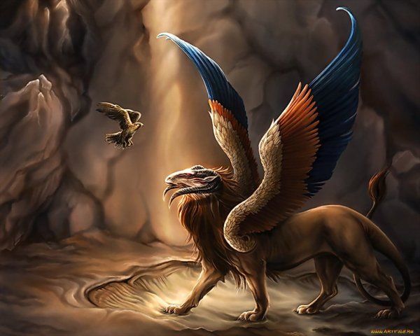 Грифон птица мифическое существо