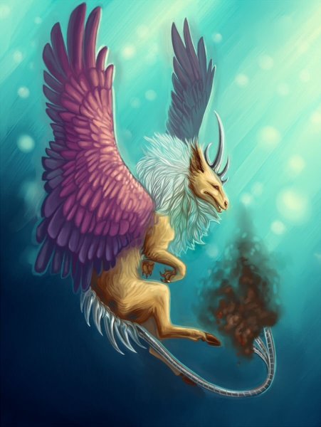 Грифон мифическое существо арт