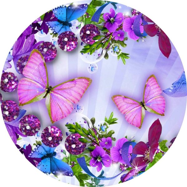 Круглые картинки модные