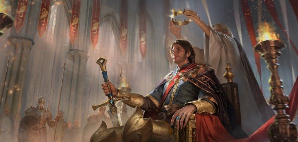 Король Артур на троне