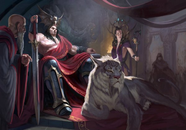 Крусейдер Кингс 3 Король сидит на троне