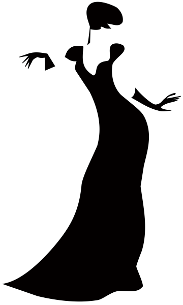 Стилизованные женские силуэты