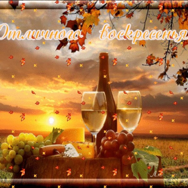 Удачного осеннего воскресного дня