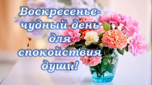 Воскресенье радостный день