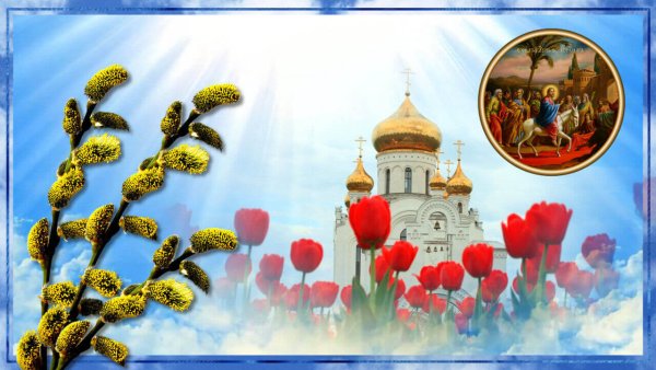 Вербное воскресенье картинки