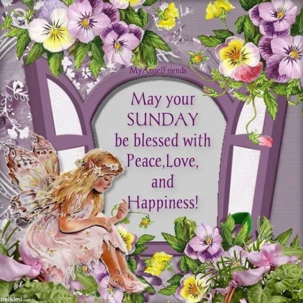 Have a blessed Sunday