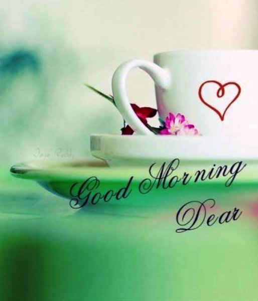 Открытка good morning my Dear