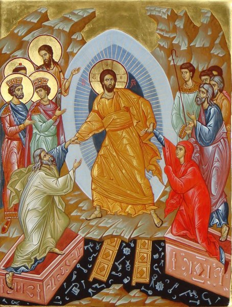Икона Сошествие во Иисуса Христа