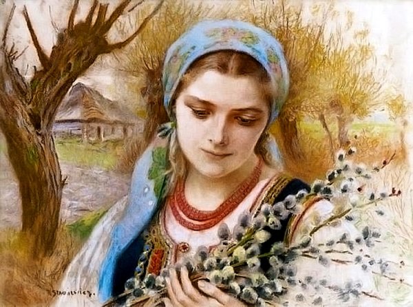 Ольга Денисенко «Вербное воскресенье»