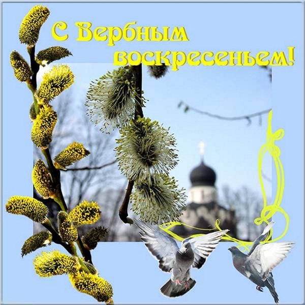 Вербное воскресенье 2022