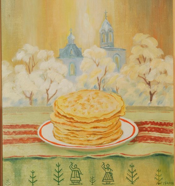 Рисунок блинов