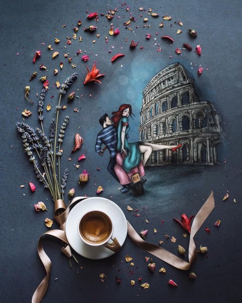 Художница-иллюстратор Cinzia Bolognesi