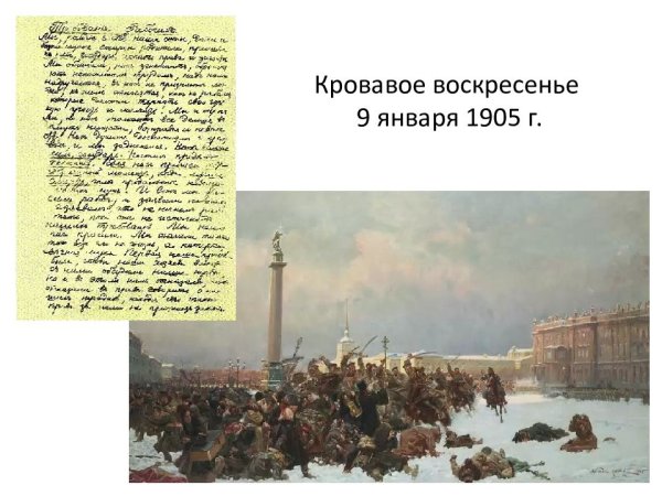 1905 Год революция кровавое воскресенье