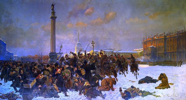 9 Января 1905 кровавое воскресенье