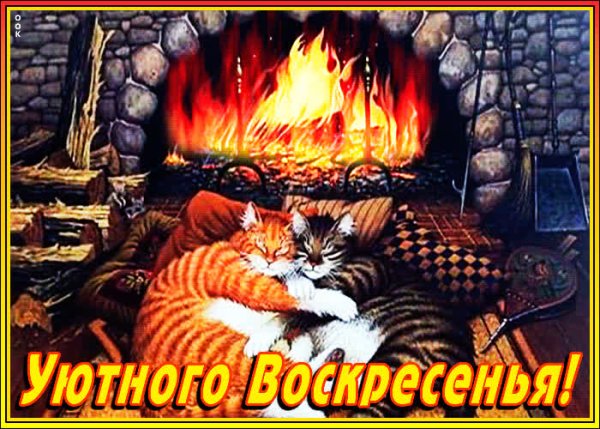 Уютного воскресного дня