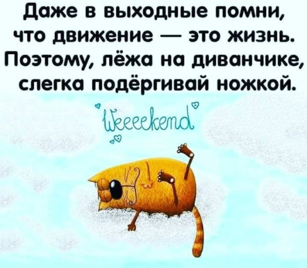 Выходные цитаты смешные