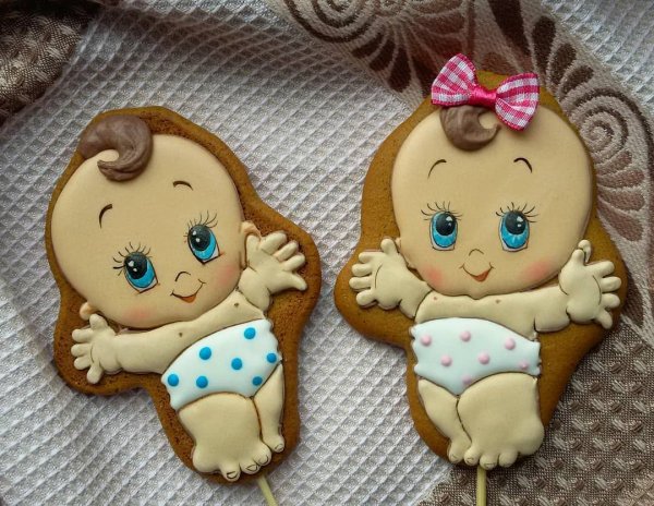 Девочка Скаут с печеньем