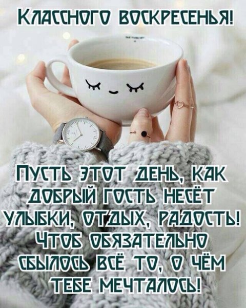 Доброе утро воскресенье юмор