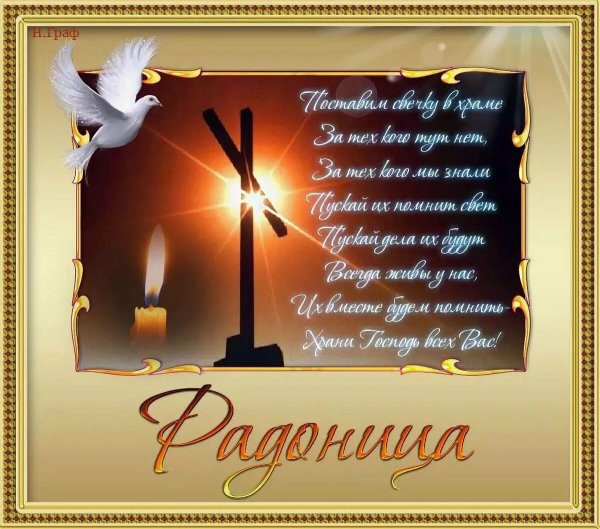 Открытки с Радоницей