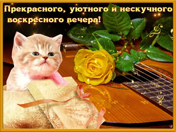 Воскресенье радостный день
