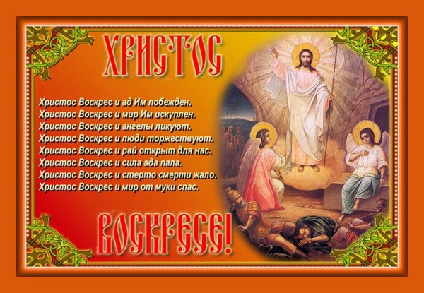 Христос Воскресе