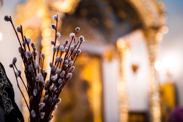 Лазарева суббота и Вербное воскресенье