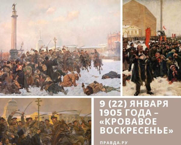 9 Января 1905 кровавое воскресенье