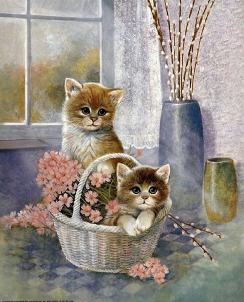 Открытки с котятами