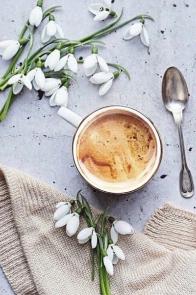 Доброе утро Весна стильные