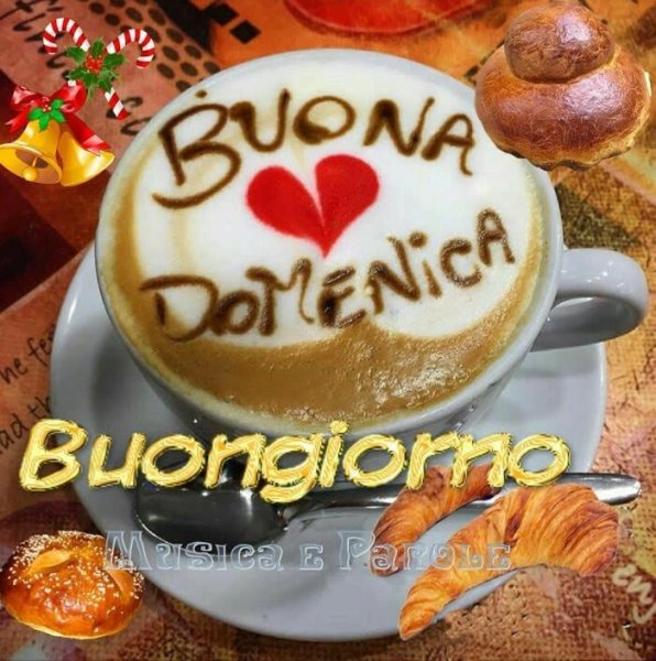 Открытки buona domenica на итальянском