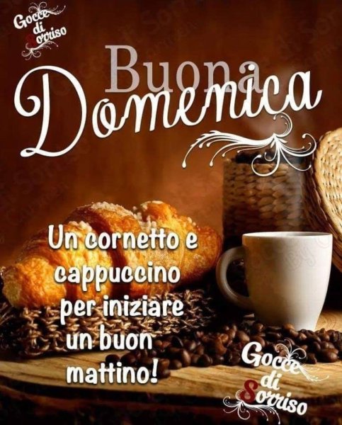 Happy Sunday картинки на итальянском