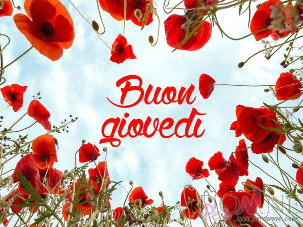 Открытки buon giovedi