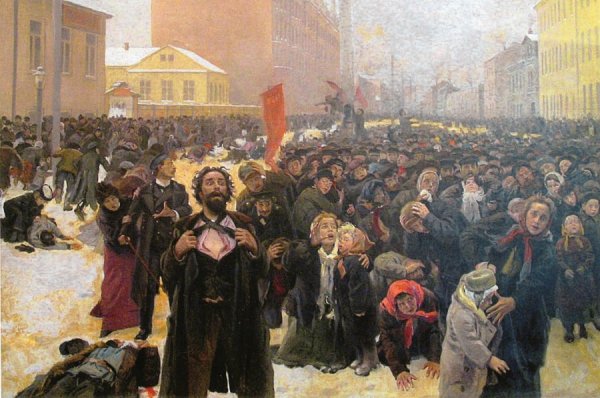 Кровавое воскресенье 9 января 1905 года