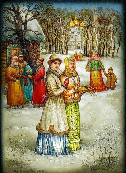 Федоскино Вербное воскресенье