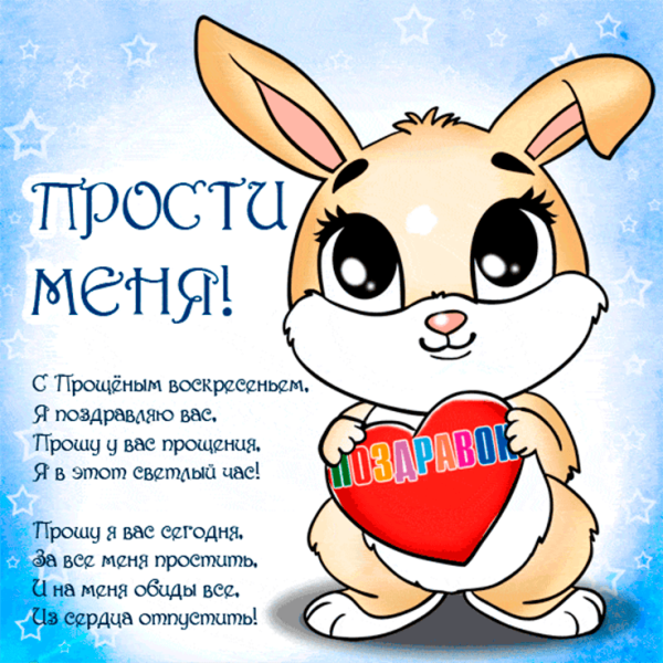 Стихи с извинениями