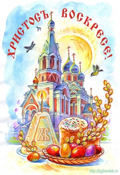 Пасха Христос Воскресе Церковь