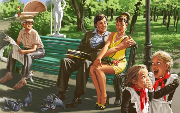 Плакаты советского времени