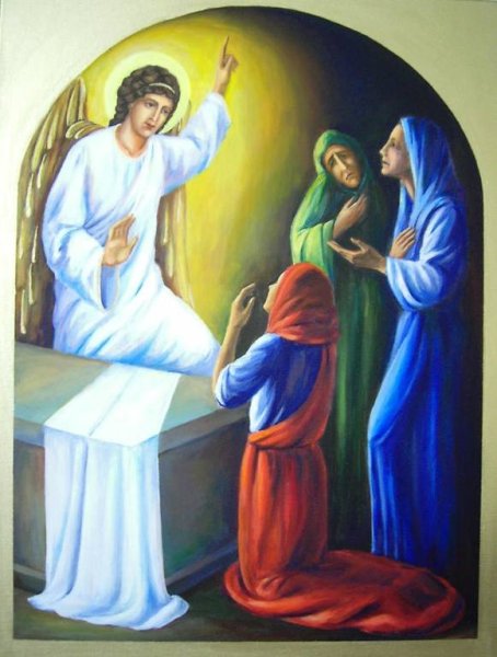 Пасха Христа Мария Магдалина