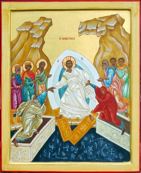 Воскрешение Иисуса Христа икона православная