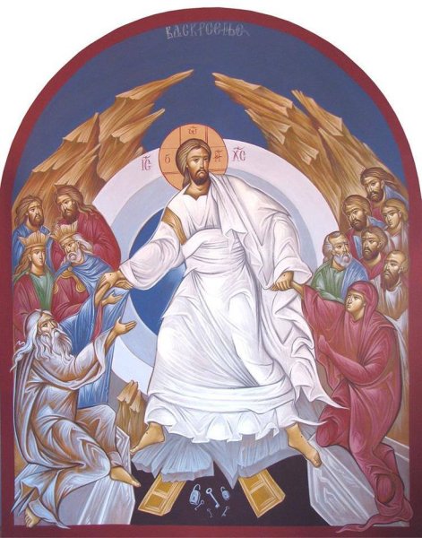 Воскресение Иисуса Христа икона